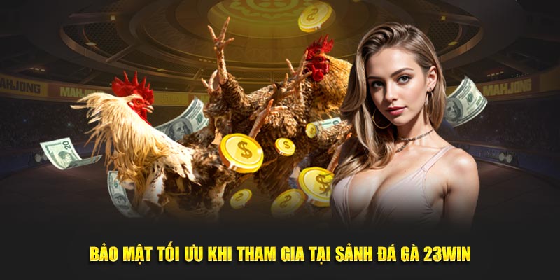 Bảo mật tối ưu khi tham gia tại sảnh Đá Gà 23Win